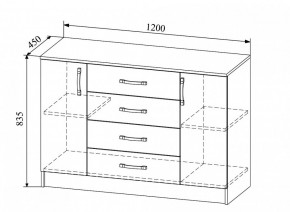 Комод Софи СКМ 1200.1 в Бердске - berdsk.mebelnovo.ru | фото