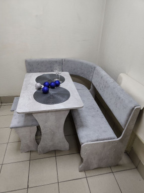 Кухонный уголок Миссия V велюр (цемент) в Бердске - berdsk.mebelnovo.ru | фото