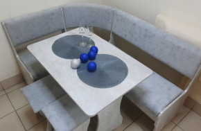 Кухонный уголок Миссия V велюр (цемент) в Бердске - berdsk.mebelnovo.ru | фото