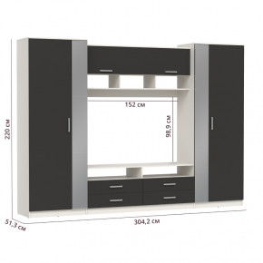 ШМЦ Вена  91.01 с зеркалом в Бердске - berdsk.mebelnovo.ru | фото