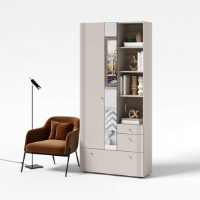 Вешалка с зеркалом Одетта (ВШ1) в Бердске - berdsk.mebelnovo.ru | фото